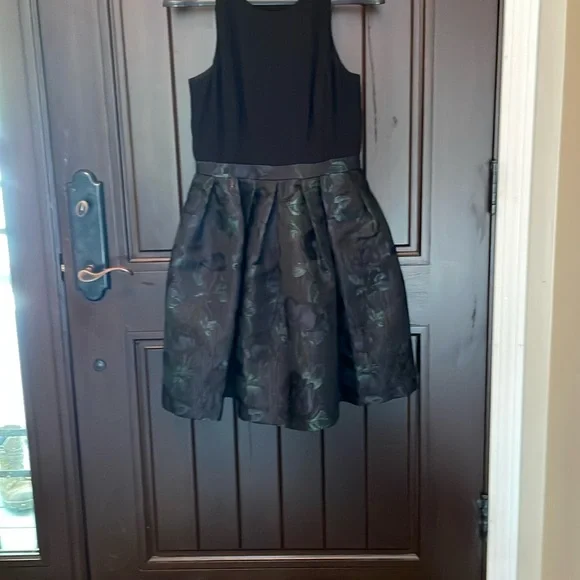 Aidan Mattox Blue Tiered Bustier Cocktail Dress - Picture 4 of 11